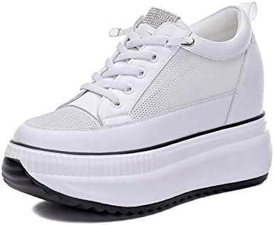 ダンス スニーカー レディース ハイカット 黒 白 軽量 厚底スニーカー インヒール ハイカットスニーカー 学生 靴 シークレットシューズ レースアップ スニーカー 通勤 通学 発表会 疲れにくい 歩きやすい おしゃれ 通気 「KZSXX」