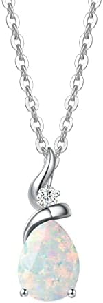 [FANCIME] 天然 ダイヤモンド ネックレス レディース 12ヵ月 誕生石 K14 しずく ペンダント シルバー チェーン 母の日 プレゼント クリスマス ギフトラッピング付き 誕生日