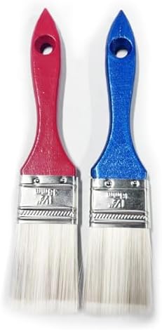 エッセンシャル 2 本ペイント ブラシ 便利なペイント ブラシ 使いやすいペイント ブラシ ホーム リフォーム ツール 仕上げ用 ホーム リノベーション ツール