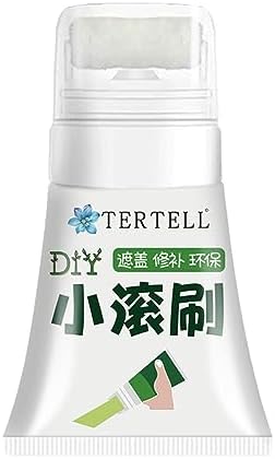 壁塗装の修理 - 穴埋め用乾式壁パテ  水ベースのフォーミュラ小型ローラー壁パッチングブラシ、壁修復ペーストローラーツール、リフォーム壁スパックルローラー Fanelod