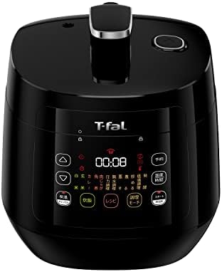 オンライン限定 ティファール 電気圧力鍋 3L 4人用 時短 おまかせ手料理 1台12役 自動調理 無水調理 「ラクラ・クッカー コンパクト」 独自の煮込み鍋 レシピブック付き ブラック CY3518JPA