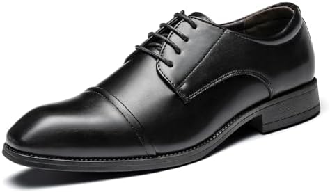 [FUSHITON] メンズ ビジネスシューズ 紳士靴 フォーマルシューズ 快適 革靴 なドレスシューズ 軽量 オフィスシューズ 正装靴