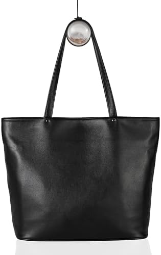 [UNISOUL] トートバッグ メンズ ビジネスバッグ レザー ブラック ビジネス トート 大学生 大容量 トートバック 鞄 a4 b4 革 とーとーバッグ 通勤 通学 黒 軽量 カジュアル カバン 手提げバッグ 大きい 肩掛けバッグ 男性 一泊 旅行