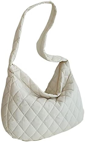 [88flix] トートバック 韓国 キルティングバッグ ショルダー ホワイト ふわふわ 肩がけ エコバック 大容量