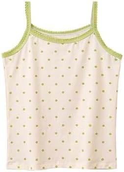 [MUUZU] キッズ キャミソール 肌着 子供 タンクトップ 女の子 袖なし 可愛い 下着 綿 インナー 春 夏 秋 冬 100 110 120 130 140 150 入園 入学 入園グッズ 入園セット 入学セット