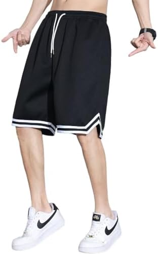 [moxixom] バスケットパンツ メンズ スポーツ ウェア ハーフパンツ トレーニング ショートパンツ ランニング ドライメッシュ バスケパンツ UVカット 吸汗速乾 高通気性