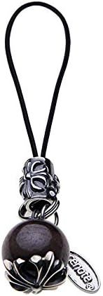 [セノーテ] パワーストーン クロス携帯ストラップシルバー925 シルバーアクセサリー s0007-