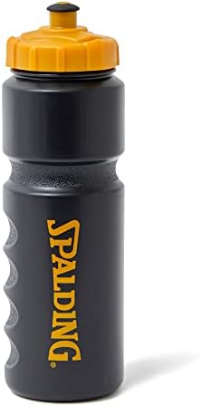 SPALDING(スポルディング) バスケットボールスクイズボトル ブラック×イエロー 6099SPL バスケ 800ml ポリエチレン スポーツ