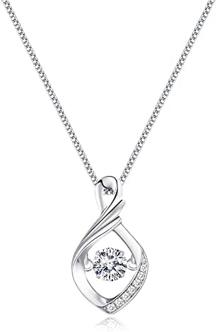 [Joyshow] 「限定商品 ネックレス ネックレスレディース 最高級ジルコニア ネックレスペンダント 金属アレルギー対応 ネックレス シルバー925ネックレス レディース プレゼン最適ネックレス 女性 アクセサリー ネックレスペンダント 三色ジルコニア 人気 ファションネックレス お誕生日 母の日にも