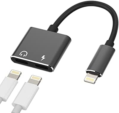 ライトニングイヤホンジャック変換アダプター(2in1)アイフォンLightning ヘッドホンケーブル同時きゅうそく充電分岐コードアップルAuxいやほんプラグ繋ぐスプリッターあいふぉんイヤフォンじゃっくけーぶる急速充電器二股アクセサリーApple MFI認証あだぷたー対応iPhone 14 14Plus 14Pro 14ProMax 13Pro 13ProMax 13Mini 12Pro ip