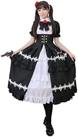 [JIURUN] ロリータ姫スカート コスプレ メイド服 メイド ゴスロリ ロリータ かわいい ハロウィン 衣装 仮装 セクシー コスチューム 学園祭 文化祭 イベント 仮装 演出服 パーティー Cosplay