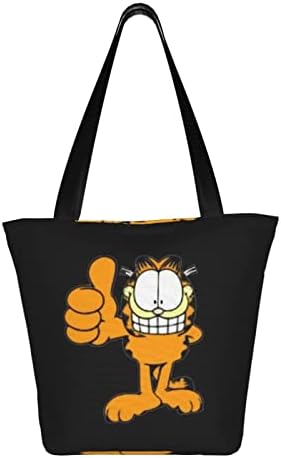 [RFSHOP] 时尚 女士 帆布 Gafield 手提包 环保袋 购物袋 手提袋 妈咪包 购物袋 手提袋 购物袋 单肩包, 黑色