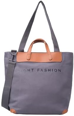 レディース ファッション ハンドバッグ キャンバス A4 大容量 3way ショルダーバッグ ファスナー付き 軽量 通勤 通学 おしゃれ 大きいサイズ 生地 大学生 高校生 [並行輸入品]