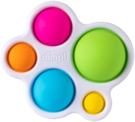 ファットブレイン(Fat Brain Toys) 赤ちゃんおもちゃ 1個 ディンプル 指先知育 正規品 FA192-1