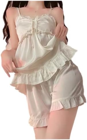 [Mimomomm] チューブトップ風 寝間着 女装 ブラジャーセット ノンワイヤー かわいい ブラ パンツ ショーツ 男女兼用 男の娘 メンズ 少女 パンティー 変装 仮装 女の子 セクシー レディース 柔らかい グッズ プレゼント 男性 女性 撮影用