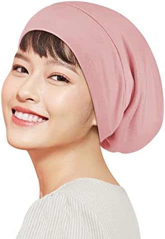 [LULUSILK] シルク ナイトキャップ シルク 天然シルク100 ロングヘア ヘアキャップ 保湿美髪 就寝用 母の日 男女兼用