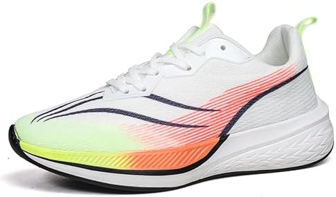 [WULAKESI] [Amazon限定ブランド] ランニングシューズ スニーカー ウォーキングシューズ メンズ カジュアルシューズ 体育館シューズ 通気性 厚底 ジョギング 軽量 人気 防滑 幅広