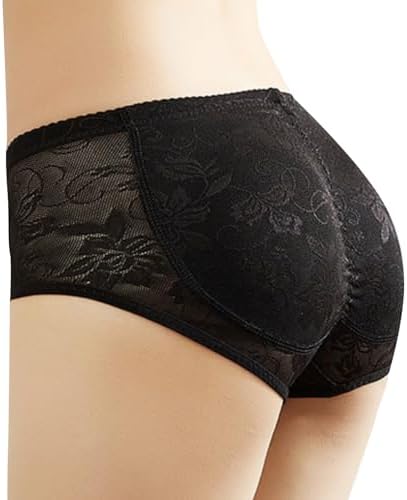 [RONGUI] ヒップアップショーツ パッド入り 女装 美尻パンツ ヒップアップ ガードル 下着 レース 女装子パンツ