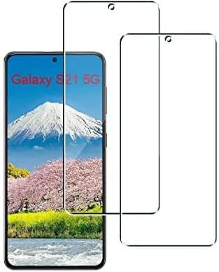 2枚セットGalaxy S21 5G ガラスフィルム 指紋認証対応 Galaxy S21 5G SC-51B SCG09 強化ガラスフィルム フィルム 日本素材製 液晶保護フィルム 画面保護 ガラスカバー 極薄0.33mm 高透過率 耐指紋 撥油性 2.5D ラウンドエッジ加工 硬度9H/高透過率/自動吸着透明スクリーン プロテクター スマートフォンガラスフィルム 携帯電話用フィルム スクリーン保