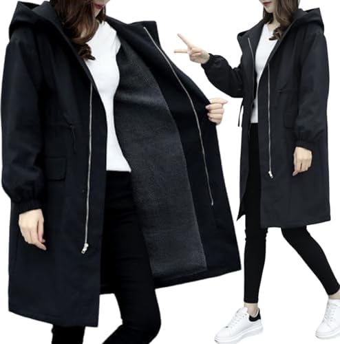 [エアバイ] ドロスト 裏ボア フーディ コート アウトドア 防寒 レディース アウター カジュアル 春 秋 冬