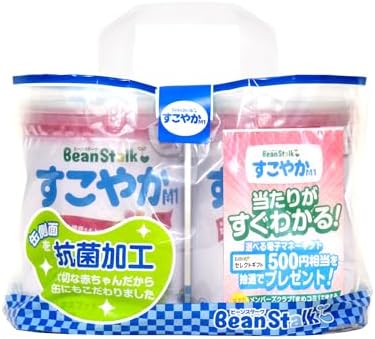 ビーンスタークすこやかM1大缶2缶パック 粉末 800gx2