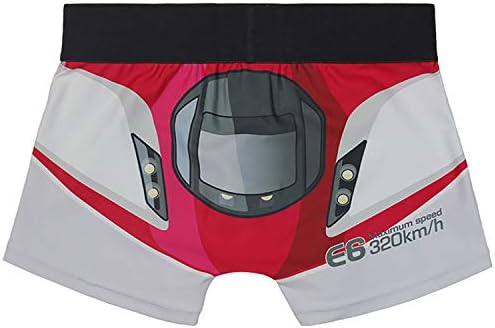 [DARK SHINY(ダークシャイニー)] 鉄ぱんシリーズ キッズ ボクサーパンツ 新幹線 鉄道グッズ