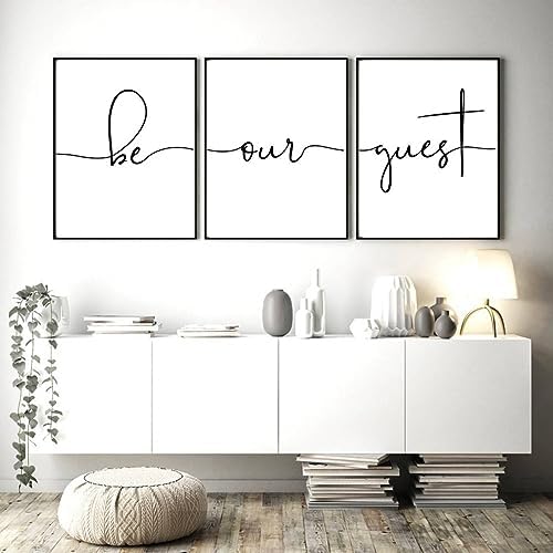 サラデママ モノクロアートポスター 3枚セット A4サイズ フレームレス 白黒デザイン シンプルモダン インテリア装飾