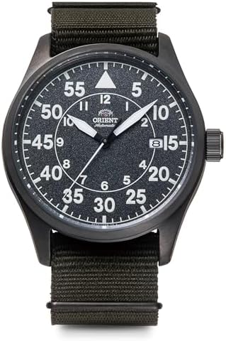 [オリエント]ORIENT 自動巻き腕時計 フライト 機械式 オートマティック 国内メーカー保証付 RN-AC0H02N メンズ ダークグレー