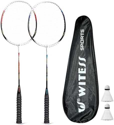 バドミントン ラケット 初心者 バドミントン セット 軽量 大人用、子供用 羽毛球拍 バッグ1つとバドミントン2個が含まれます