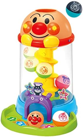 ジョイパレット(JOYPALETTE) アンパンマン NEW! にぎって! おとして! 光るくるコロタワー