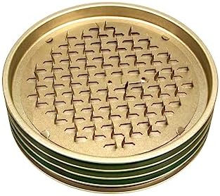 Unikato 蚊取り線香皿 おしゃれ 渦巻香用 線香皿 蚊取り線香ホルダー 蚊取り線香入れ おしゃれ 蚊遣り 蚊よけ モダン インテリア 刺さずに使え (5個セット)