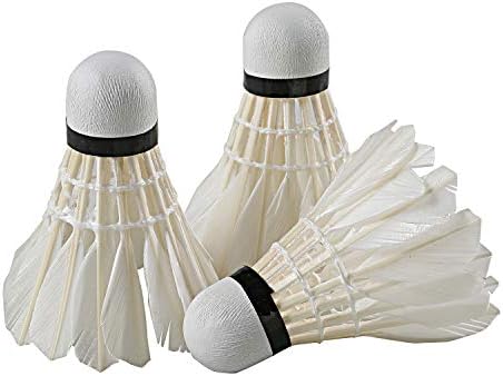 カイザー(Kaiser) シャトル コック フェザー 3P KW-418 水鳥 バドミントン レジャー ファミリースポーツ