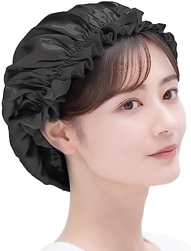 [COCOSILK] シルク ナイトキャップ シルク 天然 シルク100% ヘアキャップ 美髪 ロングヘア 就寝用