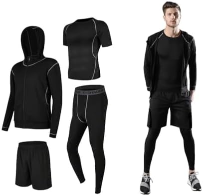 [Sokure] [Tarzan Listed Product] Men's Sportswear Set, All-Season Wear, Training Wear, Sportswear, Top and Bottom Set