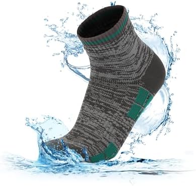[RANDY SUN] 防水靴下 完全防水 防水ソックス 釣り スキー 通勤 3層防水 SGS認証 高透湿 防風 調温 防寒 抗菌 防臭 バイク アウトドア 防ウォーター ハイキング 登山 サッカー キャンプ メンズ レディース スポーツソックス 1足