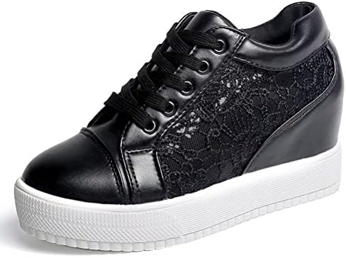 [aspersio] [アスペルシオ] ゆめかわ おにかわ インヒールスニーカー レースアップ はきやすい 厚底 お洒落 靴 レディース