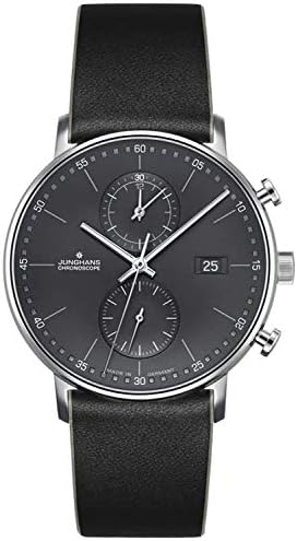 [ユンハンス]JUNGHANS 腕時計 FORM C クロノグラフ クロノスコープ クオーツ 041 4876 00 041 4876 00 メンズ 正規輸入品