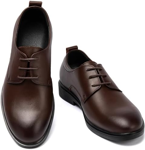 [SOARHOPE] 走れる ビジネスシューズ 革靴 メンズ 本革 軽量 ビジネス スニーカー 走れる 革靴 歩きやすい革靴 黑 3E