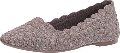 SKECHERS(スケッチャーズ) バレエシューズ Cleo - Scalloped Knit Skimmer レディース