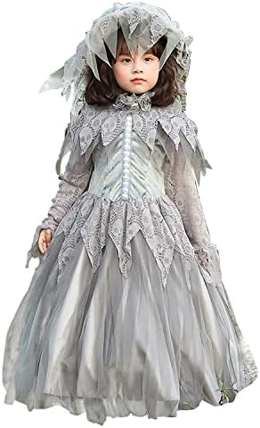 [JIURUN] ゴスロリ ロリータ ワンピース コスプレ 仮装 子供 ロリータ ワンピース 子供用 ゴシック ドレス コスチューム ハロウィン