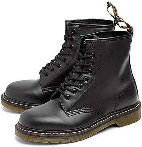 [ドクターマーチン] 8ホール ブーツ 8HOLE BOOT 1460W SMOOTH R11821006 / R11821600 ブーツ レディース レースアップ ブーツ 11821006(BLACK) 22.0(UK3/US5) [並行輸入品]