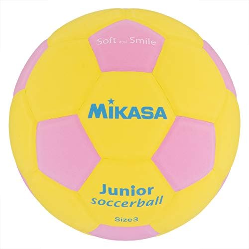 ミカサ(MIKASA) スマイルサッカー 3号球(子供用) 軽量 柔らか素材(EVA製) ジュニア サッカーボール SF3J 推奨内圧0.10~0.15(kgf/㎠)