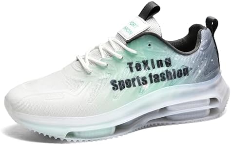 [WULAKESI] [Amazon限定ブランド]ランニングシューズ メンズ ウォーキングシューズ スニーカー ジョギングシューズ 通気性 クッション性 滑り止め 軽量 スポーツ トレーニング 通学 通勤