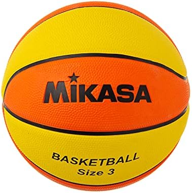 ミカサ(MIKASA) バスケットボール 3号(ジュニア・キッズ向け)ゴム B3JMR-BKGL