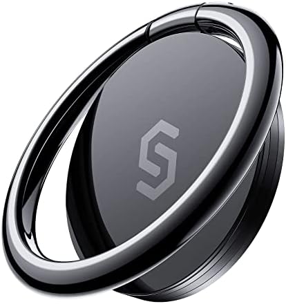Syncwire スマホリング 携帯リング 薄型 [360°回転 ] 落下防止 指輪型 スタンド機能 ホールドリング フィンガーリング iPhone 15 Pro Max / 15 Pro / 15 / 14 /13 / 12 / 11 / XS/X/XR / 8 / 7 / 6 Android各種他対応