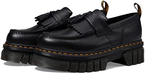 [ドクターマーチン] 30660001 厚底 本革 オードリック タッセルローファー レディース 30660001 UK6(約25.0cm)