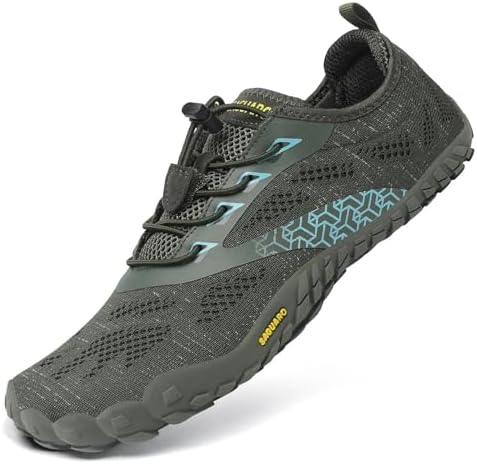 [Mishansha] メンズ フィットネスシューズ 軽量 室内 ジム 筋トレ トレーニングシューズ ベアフット シューズ レディース