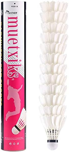 鴨の羽バドミントンガチョウの羽のバドミントン バドミントンシャトルバーディボール 初心者プロの試合練習用