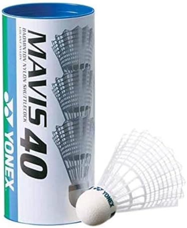 ヨネックス(YONEX) バドミントン シャトル メイビス40P (ナイロン+合成コルク) MIDDLE(適正温度12~23℃) M-40