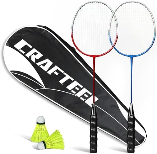 バドミントン ラケット 初心者 バドミントン セット バトミントンラケット 軽量 大人用、子供用
